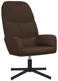 vidaXL Relaxstoel kunstleer bruin