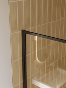 Riho Define inloopdouche met decopaneel 180x200cm ijzer verouderd mat