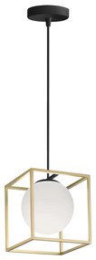 Hanglamp APP1165-1CP GOUD WIT