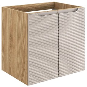 Comad Ocean Beige onderkast met 2 deuren 60cm beige