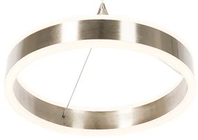 Hanglamp staal 30 cm incl. LED 3-staps dimbaar - Lyani