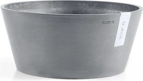 Ecopots Frankfurt 30 - Rond - Blue Grey - Diameter 30,6 x H15,6 cm