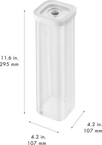 ZWILLING Fresh &amp; Save CUBE CUBE-doos 4S / 11 cm, transparant-wit - Fresh &amp; Save CUBE - ZWILLING