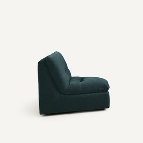 Modulaire hoekzetel in chenille fluweel, Giuliano