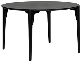 Dan-Form Paragon Ronde Design Eettafel Zwart Essen - 122 X 122cm.