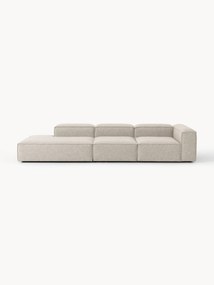 Modulaire chaise longue Lennon van linnenmix, XL