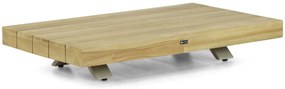 Stoel en Bank Loungeset 5 personen Aluminium/Teak Old teak greywash  Santika Furniture Santika