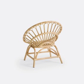 Fauteuil in rotan, voor kinderen, Albin