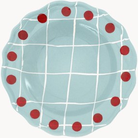 Handbeschilderd soepbord Quadri