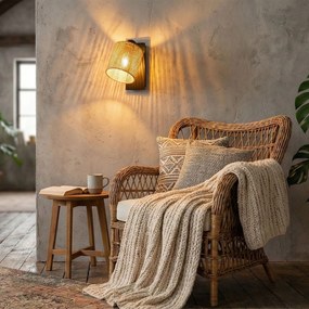 Wandlamp APP1823-1W NATURE BLACK