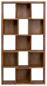 Kare Design Cubes Balance Vakkenkast Massief Mango Hout - 102.5x35x192cm.