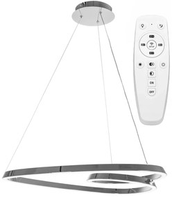 Plafondlamp Ophanglus LED Afstandsbediening APP798-cp Chroom
