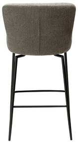 Dan-Form Glory Swivel Draaibare Barstoel Grijsbruin Boucle