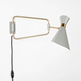 Zuiver Shady Grijze Wandlamp