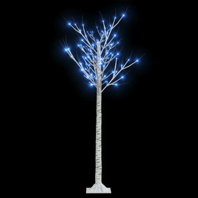vidaXL Kerstboom wilg met 140 LED's binnen en buiten 1,5 m blauw