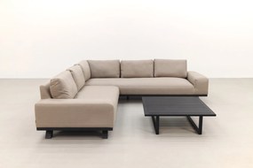 Barcelona/Cuba Sunbrella loungeset - Taupe - 3-delig