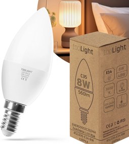 LED lamp RSL035 E14 8W Warm