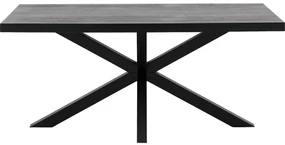 Goossens Eettafel Blade, Strak blad 180 x 90 cm 6 cm dik