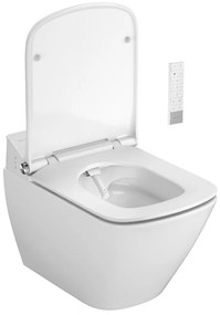 Plazan Genera Comfort Square douche wc randloos met softclose zitting