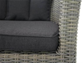 Tuinset 6 personen 240 cm Wicker Taupe Garden Collections Venerdi/Boston