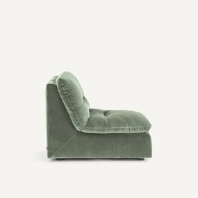 Modulaire hoek in fluweel, GIULIANO