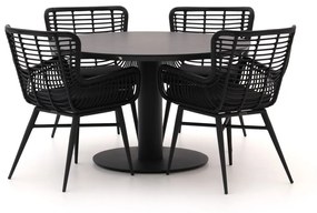 Intenso Asti/La Fonte Ø120cm dining tuinset 5-delig