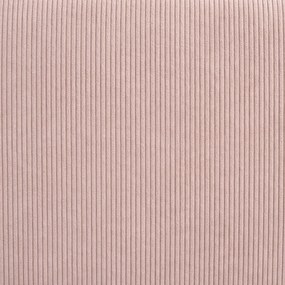 Rechte, uitklapbare fauteuil, 1-zits, van fijn geribd fluweel, TIKI