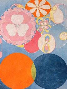 Kunstreproductie The 10 Largest No.2 (Blue Abstract) - Hilma af Klint