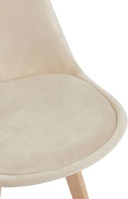 Set 4 Synk Fluwelen Stoelen