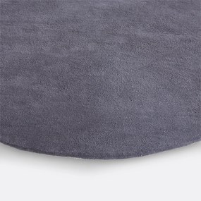 Rond vloerkleed in getuft kant Renzo, groot model