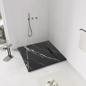 Douchebak Rea Bazalt CARRARA BLACK 90x90