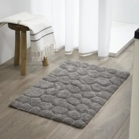 Sealskin Pebbles badmat katoen 60x90 cm grijs