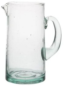 Kan, gerecycled glas, handgeblazen, 900 ml