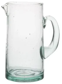 Kan, gerecycled glas, handgeblazen, 900 ml