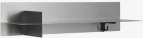 Nolvia Set Van 2 Wandplanken Van Roestvrij Staal ↔︎ 90 Cm - Sklum