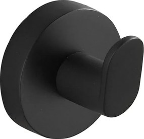 Mexen Tiber handdoekhaak, zwart - 7050535-70