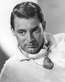 Kunstfotografie Cary Grant 1935, (30 x 40 cm)