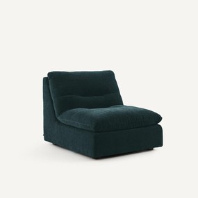 Modulaire fauteuil van chenillefluweel, Giuliano