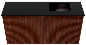 Mondiaz Joya 80cm toiletmeubel ruby met wastafel faye rechts 1 kraangat urban