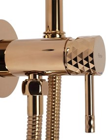 Inbouw Bidetmengkraan Rea Lungo Loop Diamond Copper
