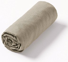 Hoeslaken in gewassen linnen, Elina