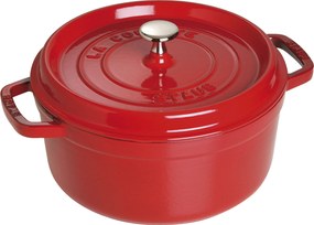 Staub La Cocotte Cocotte 24 cm / 3,7 l, Rond, Kersenrood - La Cocotte - Staub