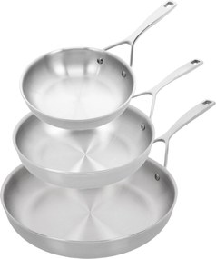 Demeyere Essential 5 Koekenpannenset RVS, 20, 24 en 28 cm - Essential 5 - Demeyere