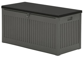 Garden Impressions Debas kussen opbergbox 270 liter - donker grijs