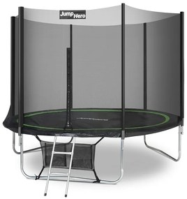 Flip tuintrampoline met buitennet 305 cm Jump Hero 10FT