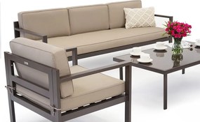 Garden Point Porto Coffee 5 bruin tuinmeubelset