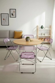 Set van 4 klapstoelen voor evenementen Tamy