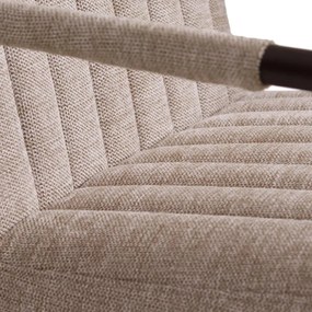 Fauteuil Beige Met Armleuning