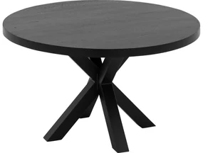 Goossens Eettafel Blade, Strak blad rond 110 x 110 cm 6 cm dik