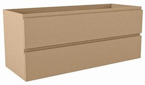 Mondiaz HAY wastafelonderkast - 120x45x50cm - 2 lades - uitsparing links en rechts - softclose - Oro M45108Oro